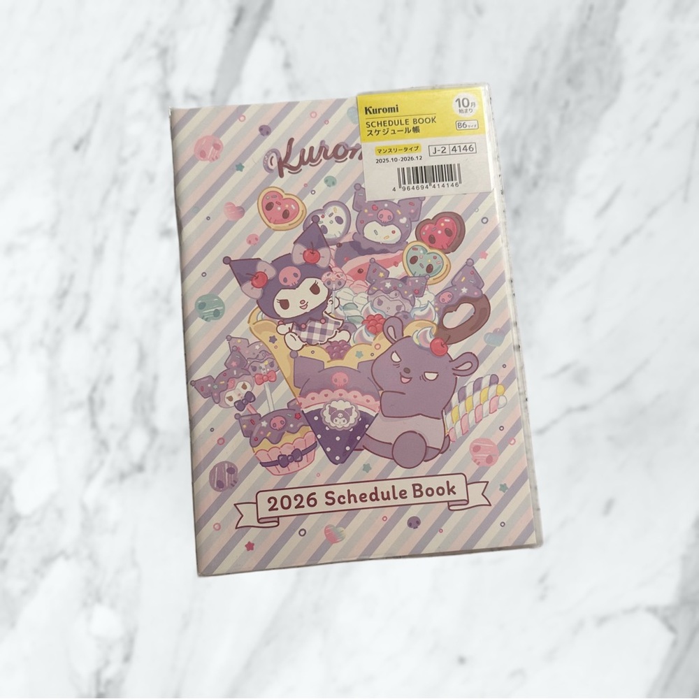 Sanrio 2026 Schedule Book